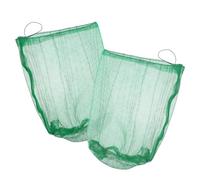 NAMOARLY 2 Pièces Filet de Rangement Portable en Nylon léger et Pliable Maille Fine pour Poissons et crustacés résistant et séchage Rapide matériel mer