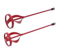 NAMOARLY 2 Pièces Mélangeur Peinture en Acier Robuste pour Enduit et Peinture, Installation Facile, Mélange Rapide, Compatible Seaux de 1 Quart à 5 Gallons, pour Usage Domestique et