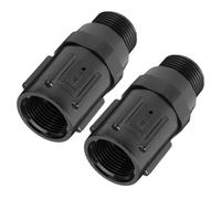NAMOARLY 2 Pièces Réducteur de Pression D'irrigation 30 Psi 3/4 Abs Noir | Contrôle Précis du Débit, Installation Simple, Résistance à Corrosion, Économie D'eau