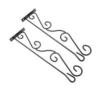 NAMOARLY 2 Pièces Support Mural pour Drapeau de Jardin avec Clip Ressort