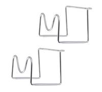 NAMOARLY 2 pièces Support pour Bouteille Eau Inoxydable Rack Portable Robuste U pour Bonbonnes Socle Stable pour Distributeur Eau de Supports Pratiques