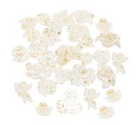 NAMOARLY 24 pièces DIY Resin Angel Flatback Charms For Phone Case Decoration Miniature Cupid Figurines For Crafting And Hairpin Accessories Safe Resin Set
