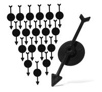 NAMOARLY 25Pièces Pointeurs Flèche pour Jeux de Société Accessoires de Plateau de Jeu Remplacement de Toupies pour Activités t Fêtes