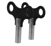 NAMOARLY 2pièces Clés Antiques Laiton Pour Mécanisme Horloge Murale Et Horloge Père Outils De Remontage Pour Horlogerie Compatible Avec Mécanismes Silencieux
