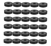 NAMOARLY 30 pièces Rondelles Caoutchouc Vibration Amortisseurs pour Machines Ventilateurs et Perforateurs de Bruit et Résistant