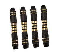 NAMOARLY 4 Pièces Barils De Rechange Cuivre De 16 Grammes pour Tubes De Fléchettes avec Design Moleté pour Prise Et Équilibre Exceptionnel