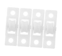 NAMOARLY 4pièces Roues De Porte Coulissante Kit De Remplacement pour Roues De Porte De Congélateur Accessoires De Support pour Armoire Et Placard