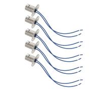 NAMOARLY 5 Pièces Douille de Lampe en Métal B15 avec Fil, Support de Lampe Fixe Compatible Ampoules Baïonnette, pour Remplacement Éclairage Camion et Remorque, Expérience D'éclairage Stable