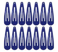 NAMOARLY 50 Pièces Ensemble de Barrettes à Cheveux Bleu en Fer Design Simple et Fonction Décoration, pour Filles et Garçon et Filles pour Éviter les Cheveux en Désordre