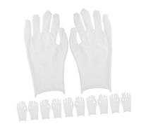 NAMOARLY 6Paires Inspection Coton pour Hommes de Travail Doux Respirants pour Manipulation de Bijoux
