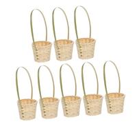 NAMOARLY 8pièces Tissé Pour Et Fleurs De Rangement Décoratif Et Pratique Pour Pique- Et Récolte