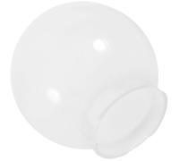 NAMOARLY Abat-jour Rond en Acrylique Blanc Laiteux Ø25 Cm pour Éclairage Extérieur, Abat-jour Boule Mural Léger, Remplacement Abat-jour Globe pour Lampe de Jardin et Murale