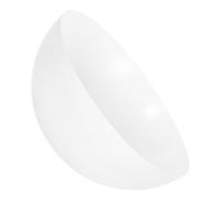 NAMOARLY Abat-jour Suspendu Champignon Plastique 42mm Moyen Trou, Abat-jour de Rechange pour Ventilateur de Plafond Suspendre, Éclairage Intérieur Décoratif, Cage à Ampoule Compatible