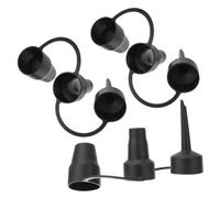 NAMOARLY Adaptateur Rapide Plastique Air 3 à Embouts de Noir Pompe en Différents Gonflage Polyvalent pour Lits Gonflables et Anneaux de Natation en Intérieur et Extérieur