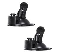 NAMOARLY Ancrage à ventouse pour tente et camion, fixation par ventouse en plastique noir, installation sans perçage, pour camping en plein air, lot de 2 pièces