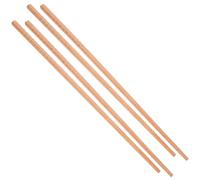 NAMOARLY Baguettes Longues en Bois Lot de 2 Paires 33 CM Protection Thermique pour Cuisiner Fondue Chinoise et Friture à Domicile ou Restaurant