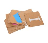 NAMOARLY Bannière Marron en Papier pour Révélation du Bébé, Décoration Unique et Réutilisable pour Shower et Fêtes D'anniversaire Garçon et Filles