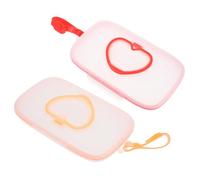 NAMOARLY Boîte de Lingettes pour Bébé Étui de Voyage en Pp, Résistance à L'usure, Opération Main, Lot de 2, Suspendue pour Poussette ou Lit D'garçon et Filles