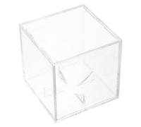 NAMOARLY Boîte de Rangement Acrylique Transparente pour Baseball, Étui à Balles de Baseball Base, Design Élégant et Fonctionnel pour Exposition et Protection des Souvenirs Sportifs