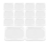 NAMOARLY Boîte de Rangement pour Cartes Mémoire 100 Pièces, Étui Compact en Plastique Transparent 36x36x3,5 Mm, Protection Anti-Chocs, Léger et Portable, pour Voyage et Usage Quotidien