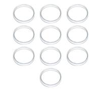 NAMOARLY Boîtes de Petri Résistance Chaleur en Verre Borosilicaté Transparent Lot de 10 Design Délicat, pour Culture et Analyse Biologique en Laboratoire