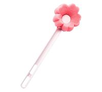 NAMOARLY Brosse éponge fleur pinceaux en forme de fleur goupillon lait nettoyeur de bouteille éponge pinceaux éponge Facile Bouteille d'eau biberon Brosse de nettoyage un verre plastique