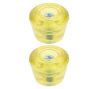 NAMOARLY Butée de Frein pour Patins à roulettes 1 Set PU Jaune