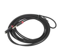 NAMOARLY Câble Audio Stéréo Rallonge 3,5 Mm Mâle-Femelle Tressé 3 M Microphone Intégré Compatible Casques, Ordinateurs, Lecteurs Mp3 et Mp4, Extension Jack Jack pour Usage Domestique