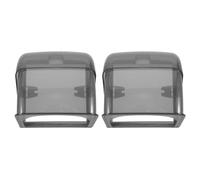 NAMOARLY Cache-prise Extérieure Étanche en Plastique Noir 2pcs, Protection Résistante aux Intempéries pour Montage en Surface ou Encastré, pour Usage Outdoor