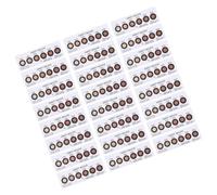 NAMOARLY Carte Indicatrice D'humidité Technologie de Changement de Couleur à 6 Points Papier Compact Contrôlant L'humidité pour Composants Électroniques pour de Stockage