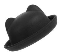 NAMOARLY Cat Ear Top Hat Chapeau Haut de Forme pour Garçon Fille Chapeau de Carnaval avec Oreilles de Chat Costume pour Fête Costumes Kawaii Garçon Fille Garçons Filles
