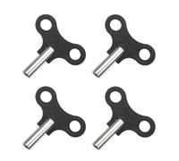 NAMOARLY Clés de Remontage pour Horloge en Fer 4pcs Design Créatif, Finition Soignée et Haute Fiabilité, Accessoires D'horlogerie pour Pendule à Domicile