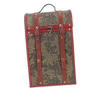 NAMOARLY Coffret Vintage pour Bouteilles De Élégant Coffret De pour Boîte De Rangement Pratique pour Toutes Occasions