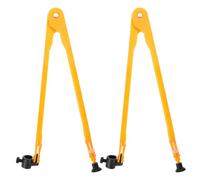 NAMOARLY Compas à Dessin Plastique 2pcs pour Tableau Blanc Design Ergonomique pour Tracer Grands Arcs, Outil pour Cours de Mathématiques en Classe