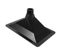 NAMOARLY Cornet Tweeter Haut-Parleur 26 mm Plastique Rectangulaire avec Filetage Interne, Accessoire Audio pour Cabine et Utilisation en Intérieur ou Plein Air