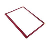 NAMOARLY Couverture du Menu du Restaurant en Pvc et Pu, 4 Pages 8 Vues, Polyvalente pour Bars et Restaurants, Protège les Menus les Éclaboussures