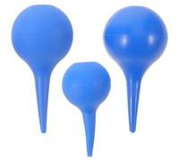 NAMOARLY Ear cleaning bulb 3pcs Ear wash Rubber ear Bleu 30ml Non-slip design Gentle ear wax removal Self-cleaning Hygienic Bathroom Adult