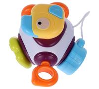 NAMOARLY Éducatif Early Learning Busy Board Faces Orange Oiseau pour Bébés Jeu Habiletés Manuelles Compact et Portable pour Tout-Petits Cadeau Anniversaire et Noël