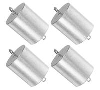 NAMOARLY Ensemble de Poids D'étalonnage avec Double pour Précises 4pcs de 200g Argenté en Laboratoire Scolaire et Expériences Scientifiques