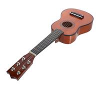 NAMOARLY Guitare Bois pour Garçon Fille Musical Éducatif avec Cordes Réglables pour Débutants et Musicale Coffre Décoratif
