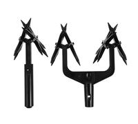 NAMOARLY Kit de motobineuse rotative Jardin ABS Noir, Outil scarificateur pour ameublir, adapté aux sols et Plantes en Jardins et Champs agricoles, Prise Ergonomique