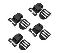 NAMOARLY Kit de Réparation de Loquet pour Couverture Spa, 4 Pièces en Plastique Noir, Installation Facile et Résistant la Déformation, Accessoire pour Spa