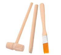 NAMOARLY Kit Excavation Garçon Fille Marteau Bois Ciseau et Pinceau pour Apprentissage Archéologique Éducatif Paléontologie et Fouilles pour Garçons et Filles