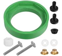 NAMOARLY Kit Joint de Réservoir Wc Étanche Robuste Compatible Plupart des Toilettes Accessoires de Plomberie Anti-fuite pour Réparation Intérieure