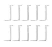 NAMOARLY Lot de 10 Clips de Toit en Acier Inoxydable Antidérapants pour Fixation Sécurisée des Tuiles, Crochet de Toiture Polyvalent Maintien Neige, pour Toits Résidentiels