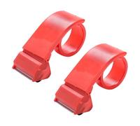 NAMOARLY Lot de 2 Dévidoirs de Ruban Adhésif Légers et Portables Coupe-Emballage Manuel Robuste en Plastique Compact pour Entrepôt et Emballage Professionnel