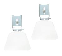 NAMOARLY Lot de 2 Protections de Banc Anti-poussière pour Meuleuse Établi, Bouclier Transparent en Acier Inoxydable et Abs Visserie Incluse, Dispositif de Protection Sécurisé pour Ponçage