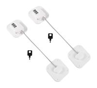 NAMOARLY Lot de 2 Verrous de Réfrigérateur Verrouillage Sécurisé par Code, Adaptés aux Tiroirs et Armoires les Bureaux