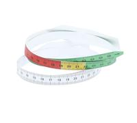 NAMOARLY Mètre Ruban Pédiatrique 2 Pièces 56 Cm pour Mesurer Tour de Tête Bébé, Ruban Coloré et Blanc en Pp, Outil Médical Fiable pour Pédiatrie et Suivi Croissance Infantile