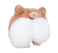NAMOARLY Oreiller De Fesses De Corgi Peluche Oreiller De Cou pour Voiture Appui-tête Automatique